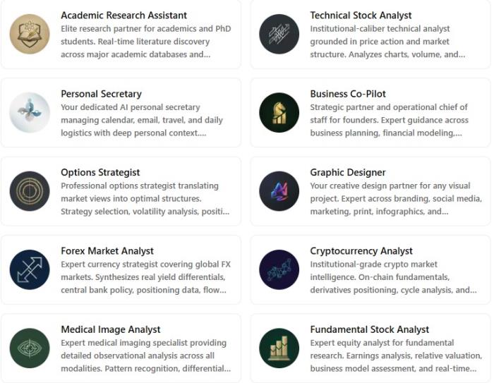 Jenova AI Platform Gallery